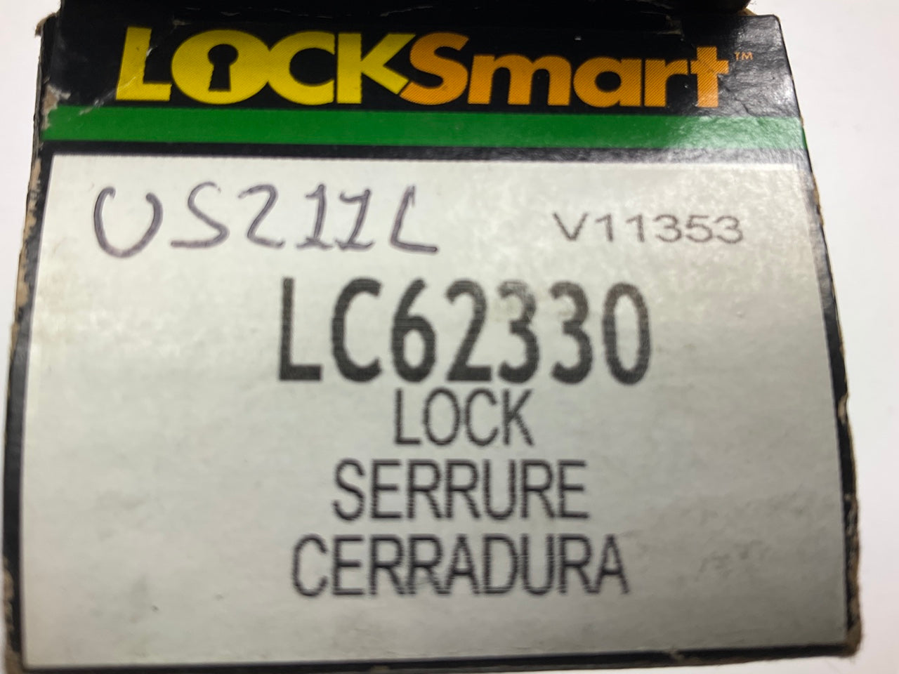 Locksmart LC62330 Ignition Lock Cylinder & Keys
