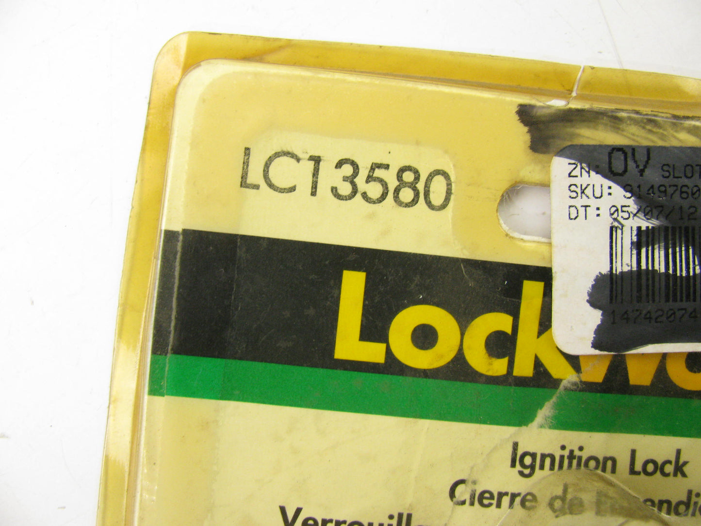 Lockworks LC13580 Ignition Lock Cylinder For 1990-1991 Honda Accord Coupe