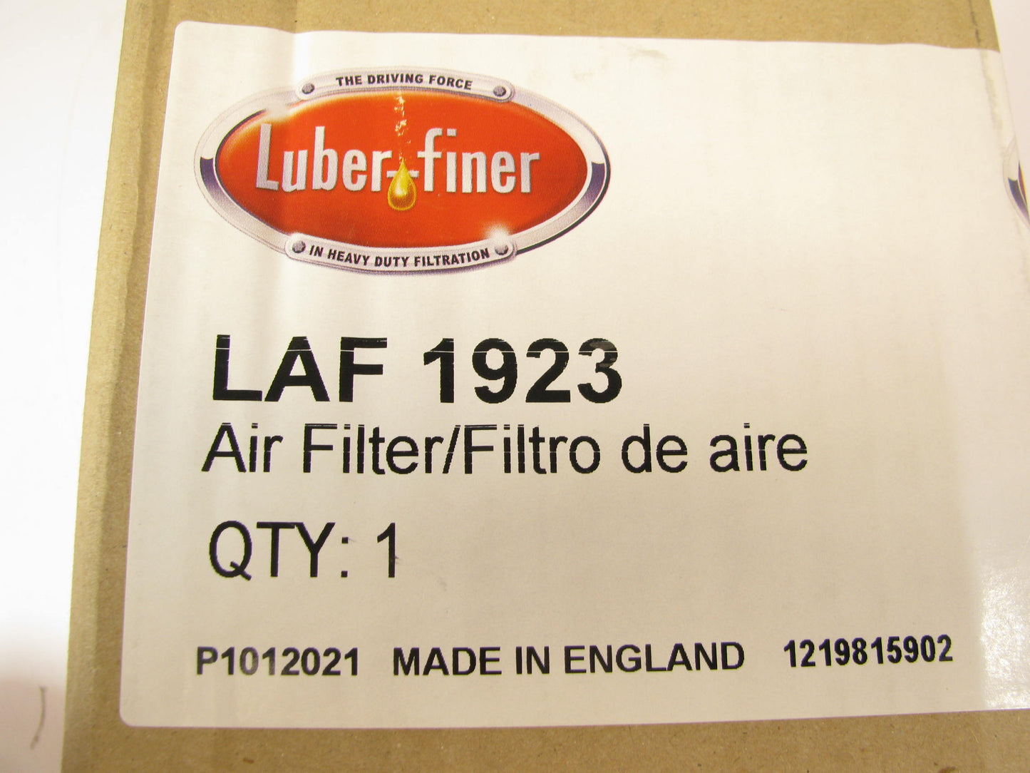 Luberfiner LAF1923 Air Filter Replaces CA6672SY 46516 LAF1923 AF2301 P132939
