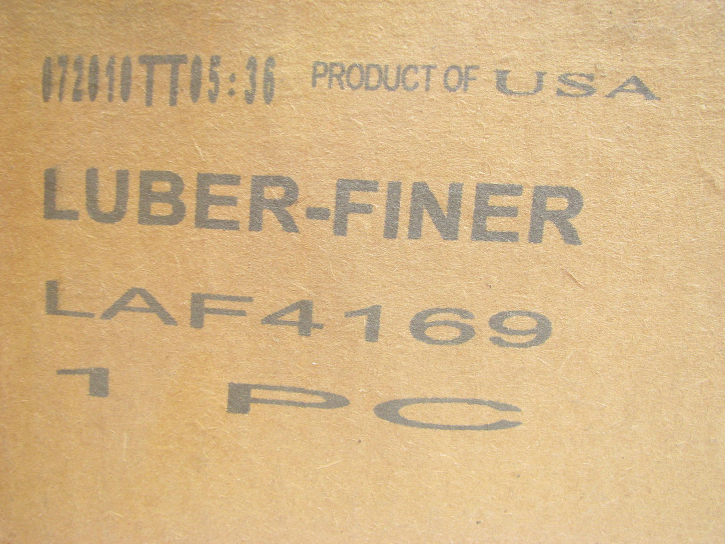 Luberfiner LAF4169 Outer Engine Air Filter For Komatsu Robex 120W, 130LC, 130W