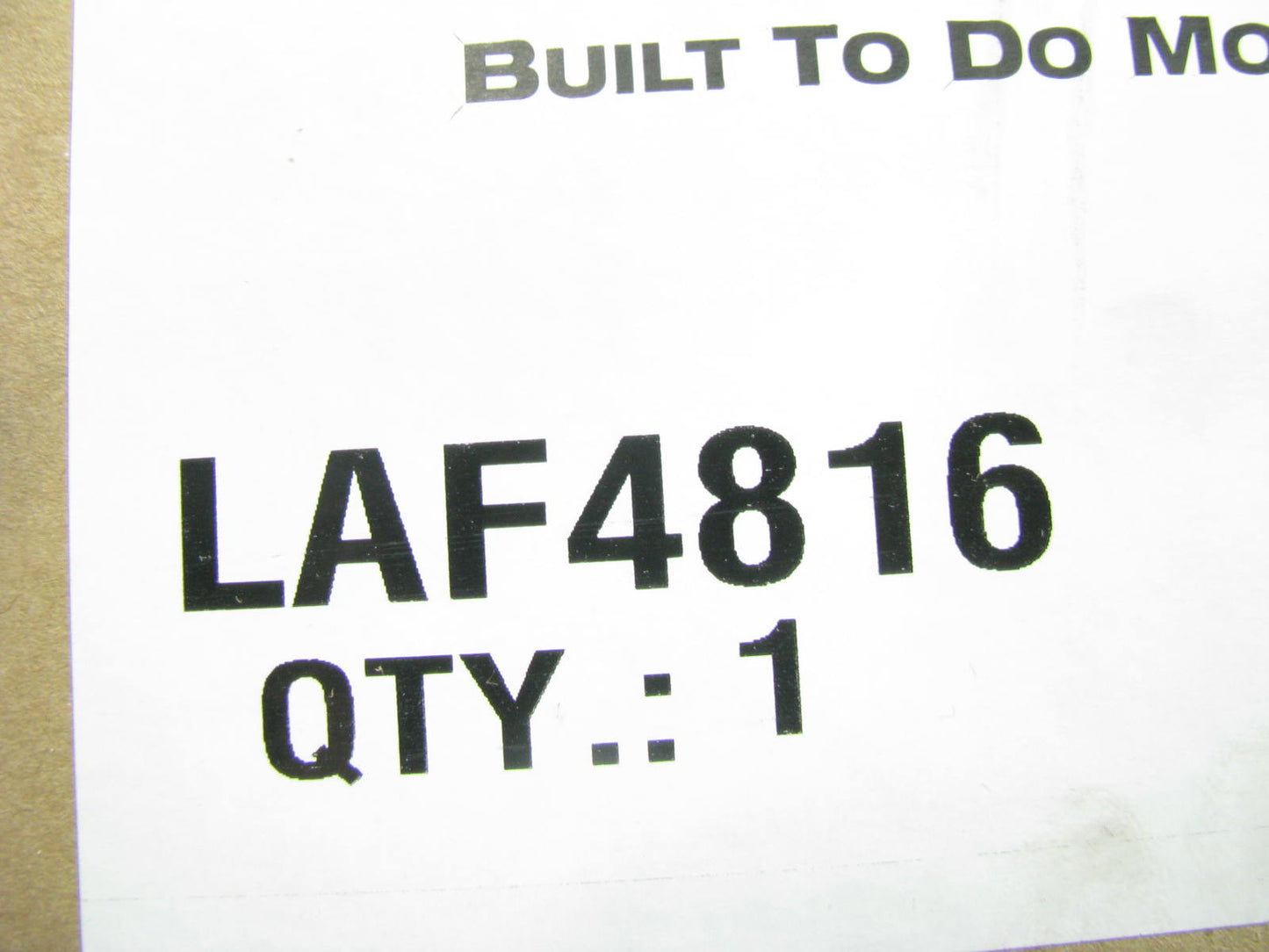 Luberfiner LAF4816 Engine Air Filter - Replaces 46843, CA8180