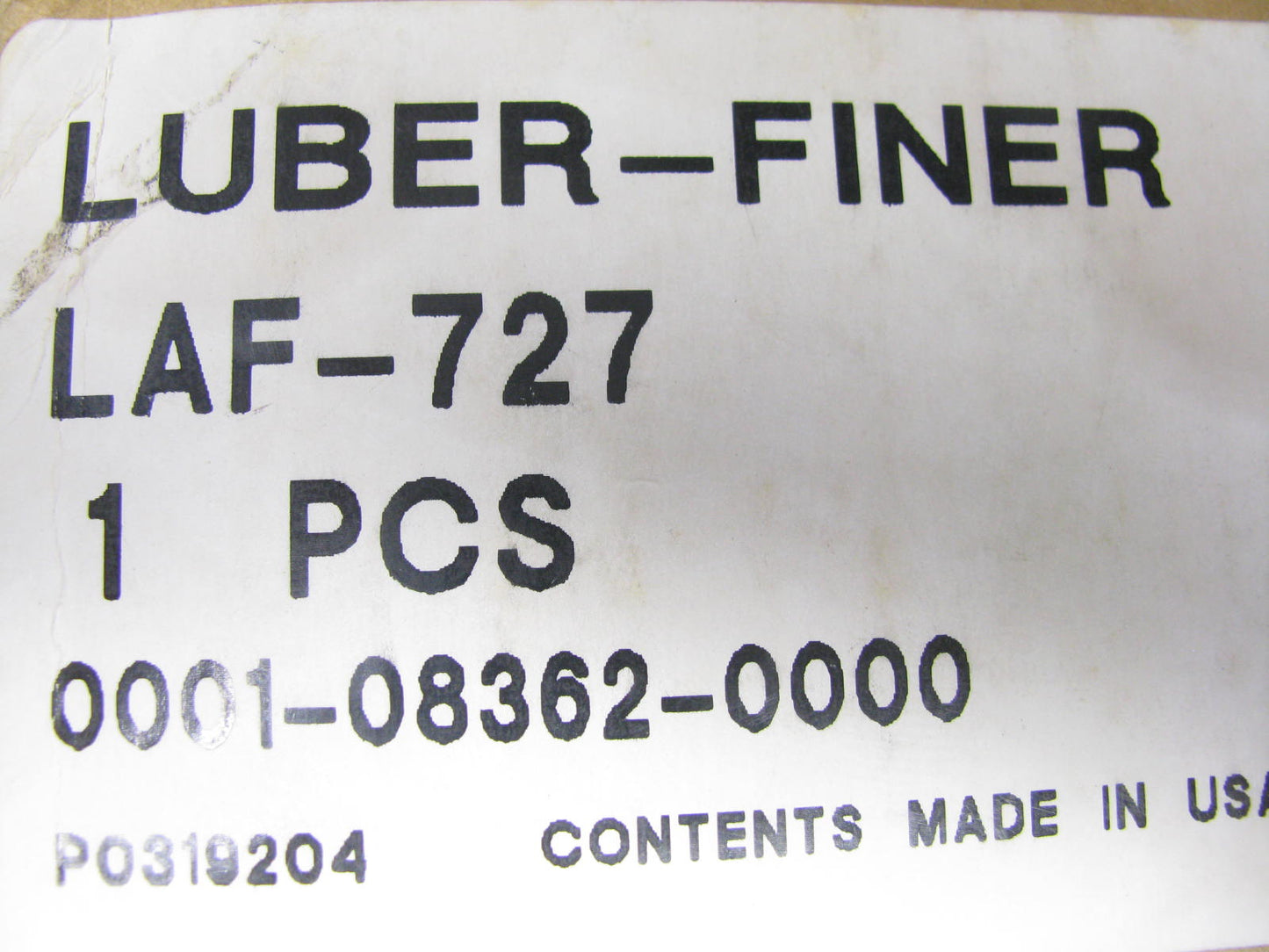 Luberfiner LAF727 Air Filter Replaces CA1524SY AF454 AFR8909