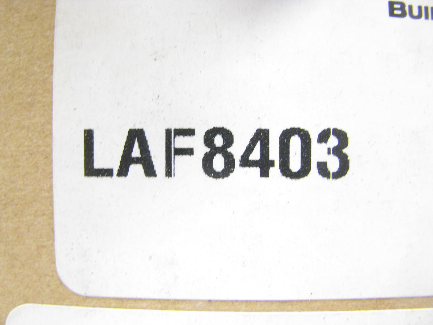 Luberfiner LAF8403 Air Filter For Vortox Housings