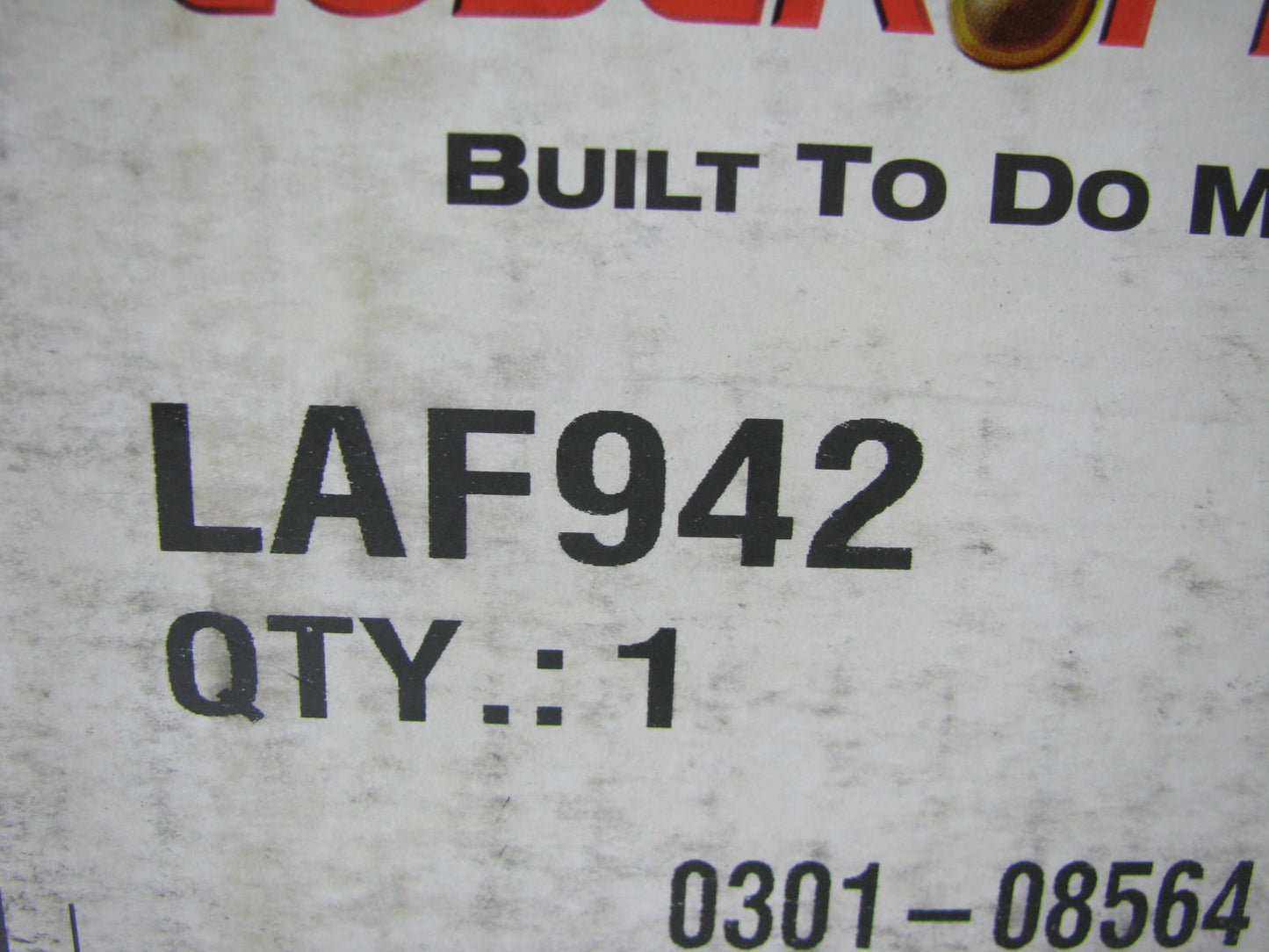 Luberfiner LAF942 Air Filter Replaces CA1580 42759 A53304 FAF595 AF942 P185019