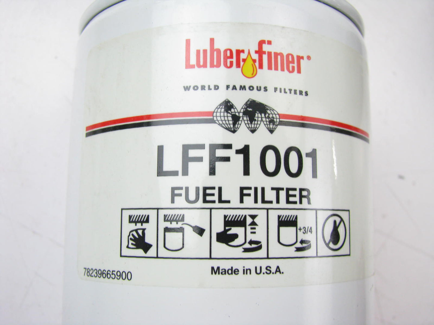 (2) Luberfiner LFF1001 Diesel Fuel Water Separator Filter Replaces PS8047 33407
