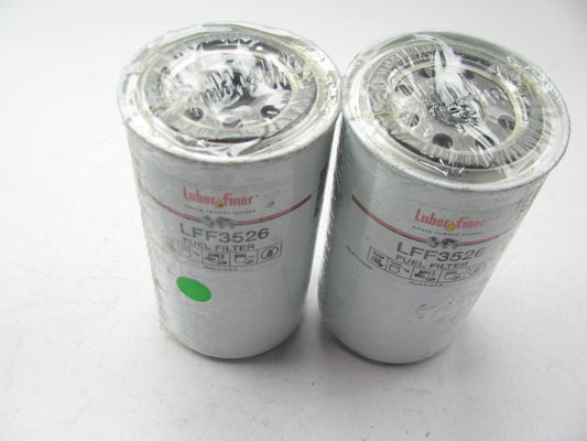 (2) Luberfiner LFF3526 Fuel Filter Replaces PG3334 24347 FF899 FF216 P779417