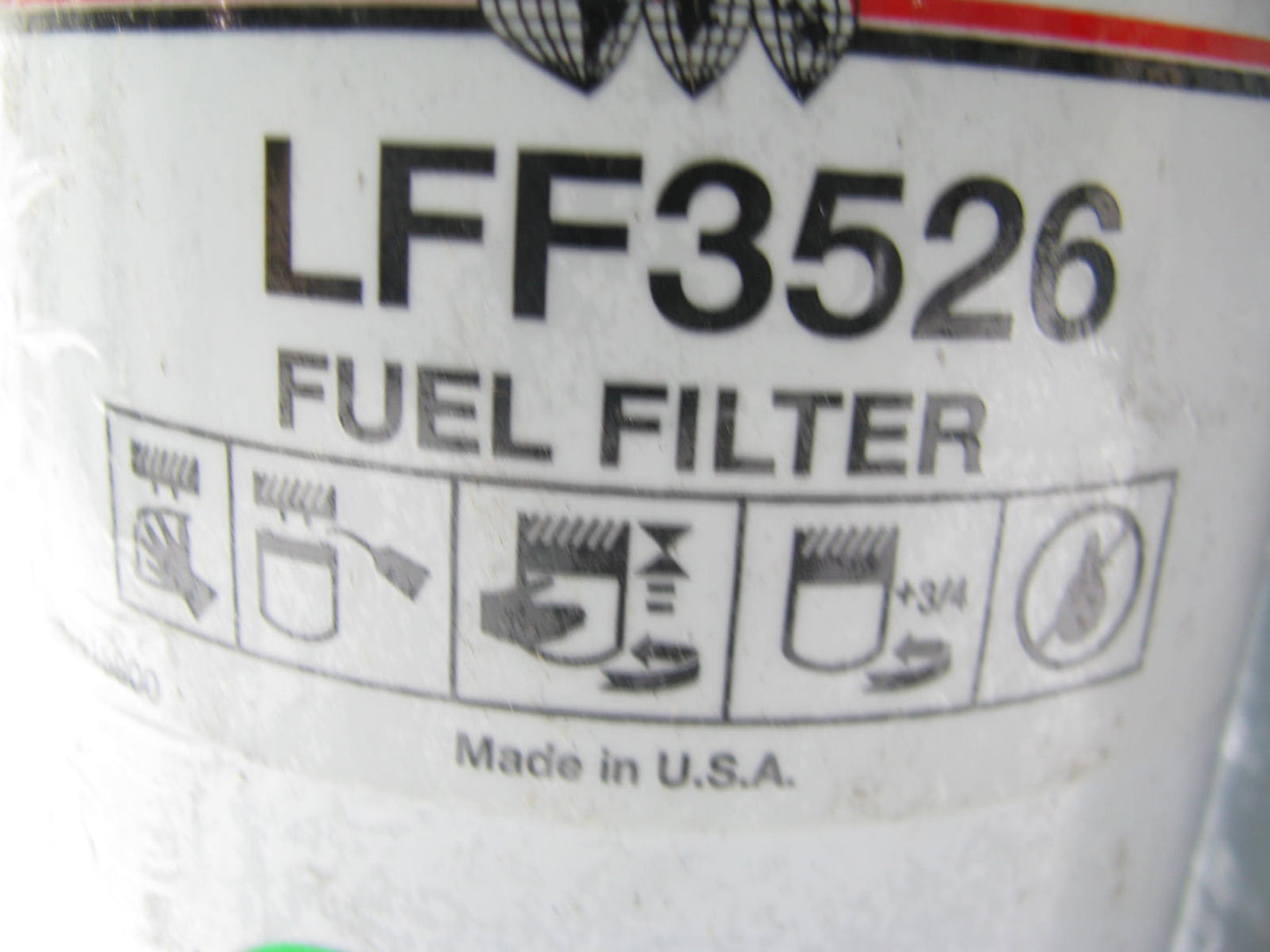 (2) Luberfiner LFF3526 Fuel Filter Replaces PG3334 24347 FF899 FF216 P779417