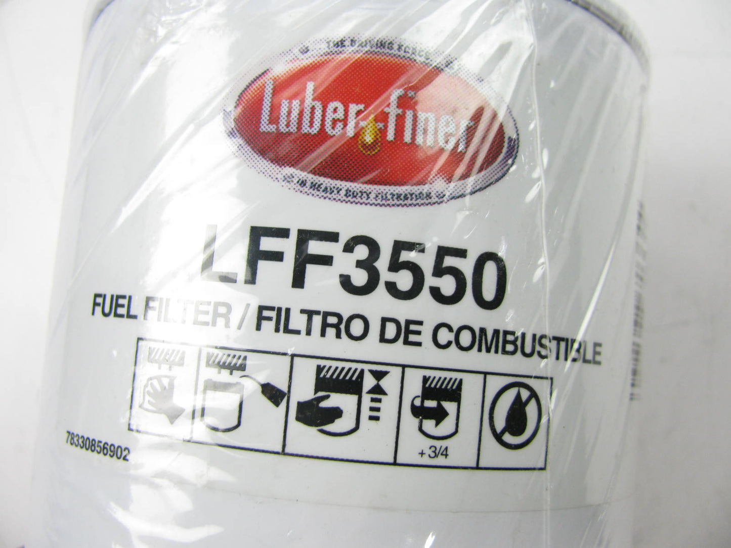 (10) Luberfiner LFF3550 Fuel Filter Replaces P10977 33720 RE506428 BF7717 P55177