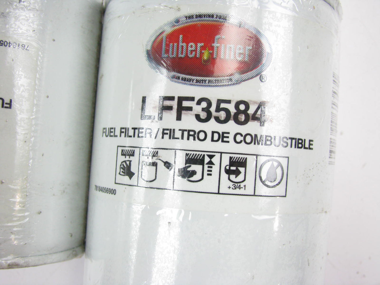 (2) Luberfiner LFF3584 Fuel Filter Replaces P5694 33690 F65910 FF1077 FF5702