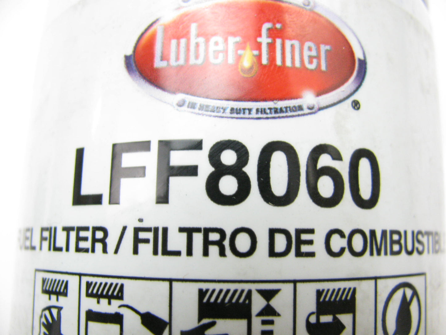 (2) Luberfiner LFF8060 Fuel Filter