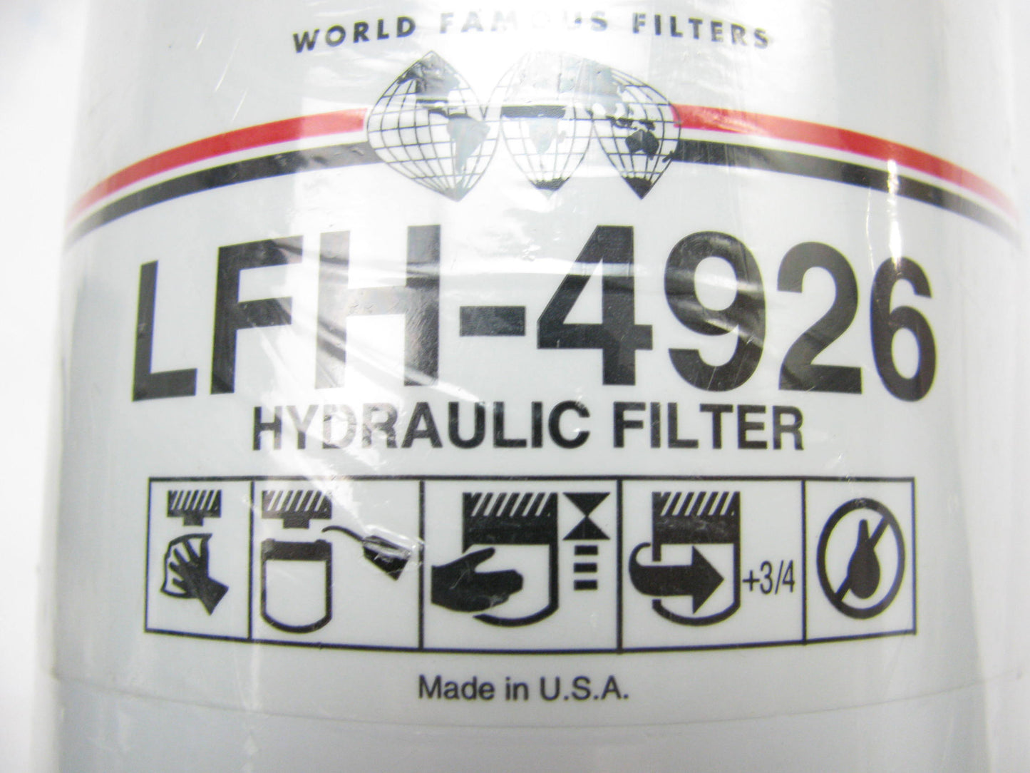 Luberfiner LFH4926 Hydraulic Oil Filter Replaces P3951 51712 H30113 HF734 HF6188