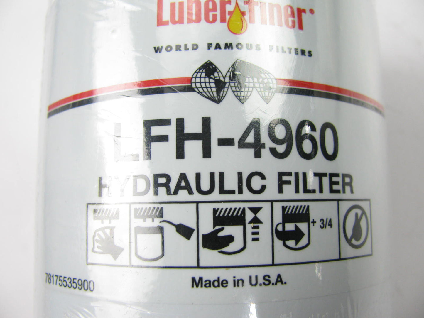 Luberfiner LFH4960 Hydraulic Oil Filter Replaces P7053 51818 L42168 LF545