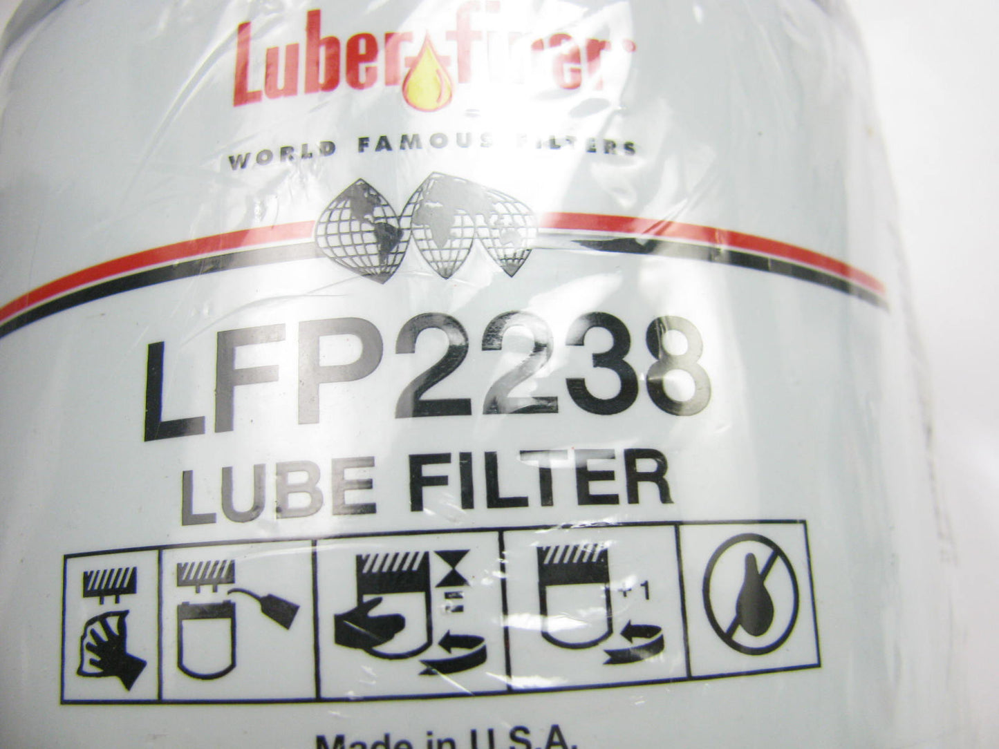 Luberfiner LFP2238 Oil Filter Replaces PH3973 51601 L34733 812684 BT348