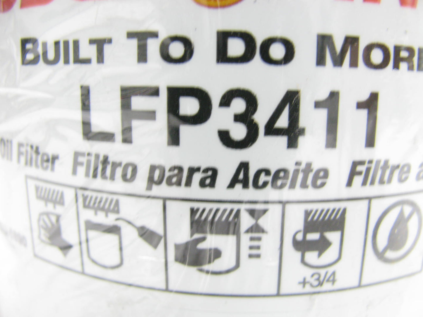 Luberfiner LFP3411 Oil Filter Replaces PH3534 51601 L37198 LF127 LF682 P553411