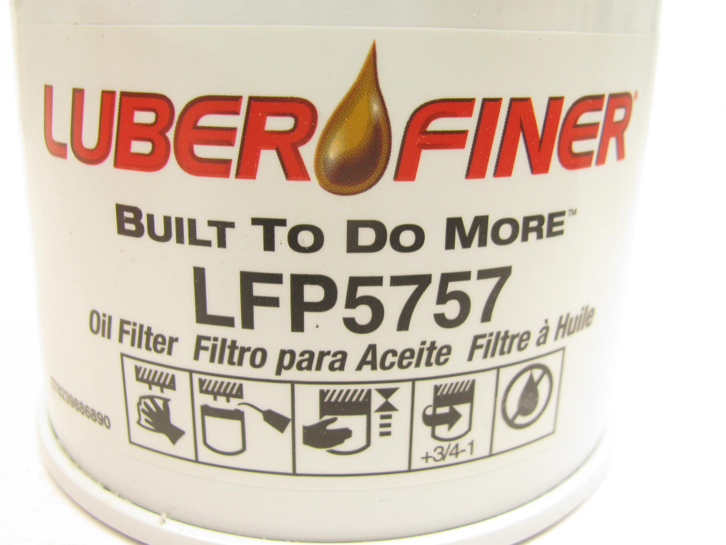 (2) Luberfiner LFP5757 Oil Filter Replaces 57243 L35197 7243 LF463 84243 LF3703