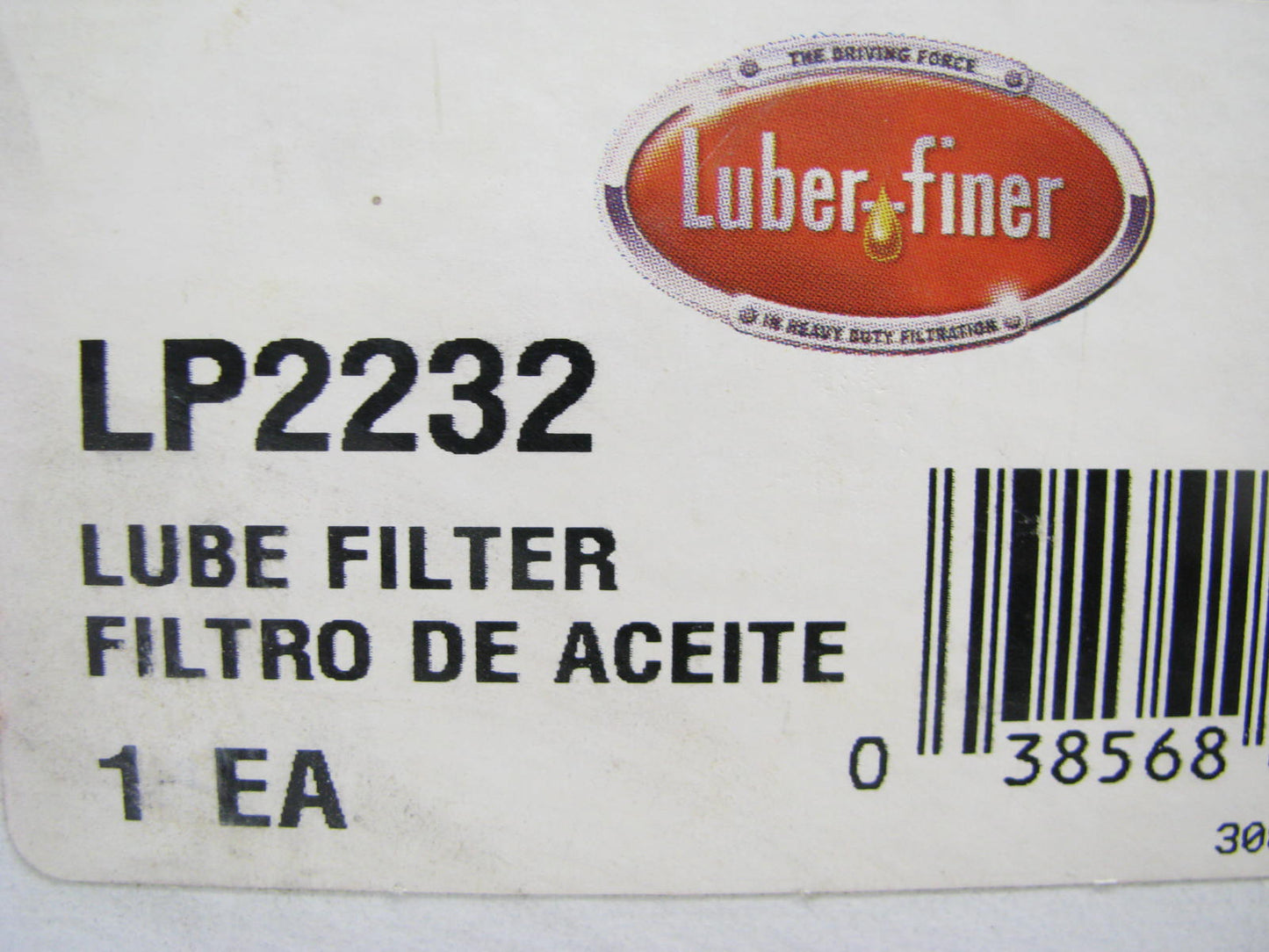 Luberfiner LP2232 Engine Oil Filter Replaces Wix 51417, Purolator L24558
