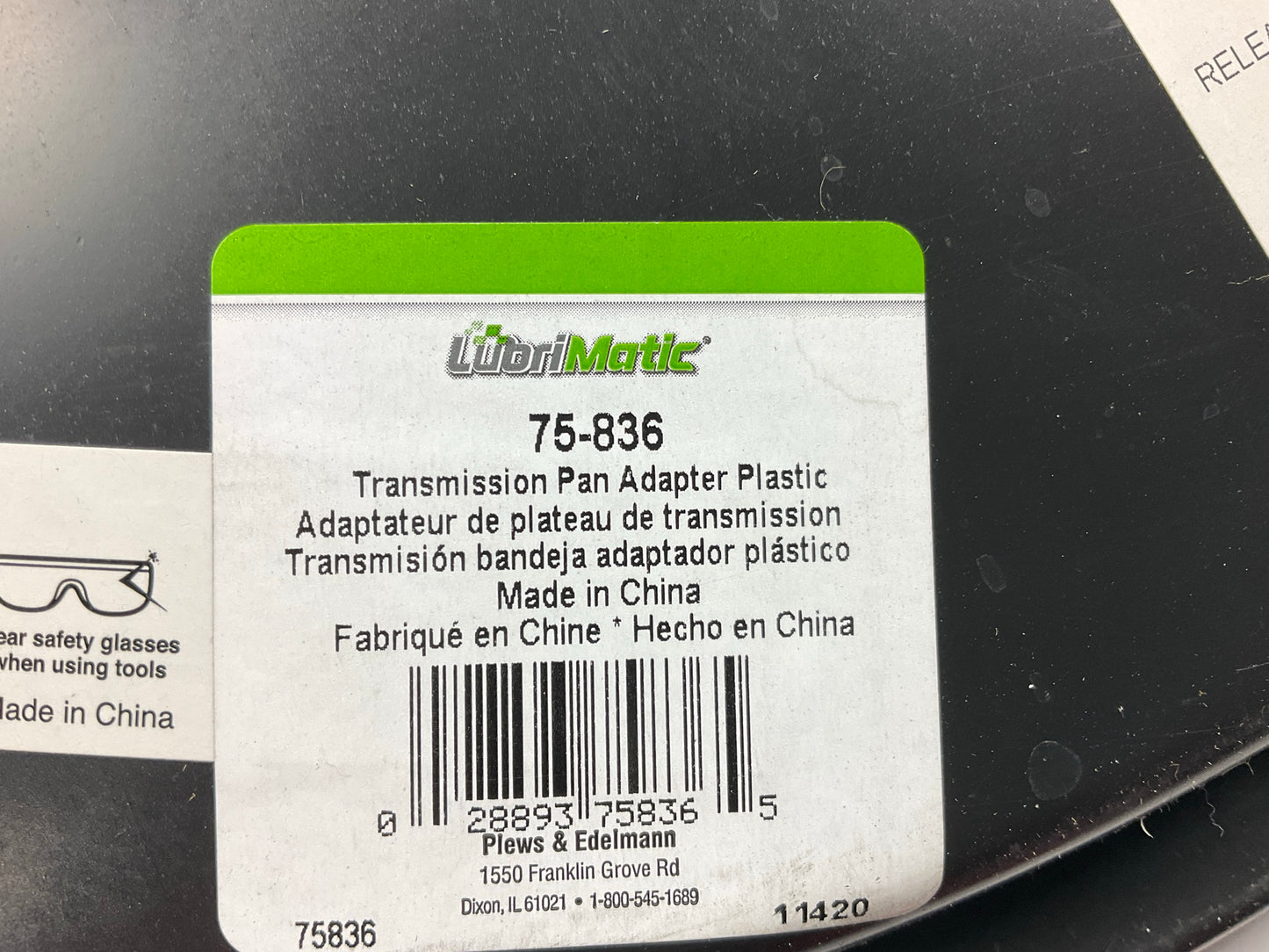 Lubrimatic 75-836 24'' Diameter Transmission Drain Pan For Lift Drains