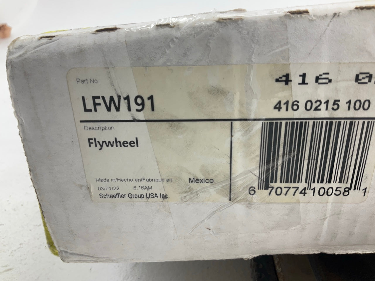 HAS SOME SURFACE RUST - SEE ACTUAL PHOTOS - LUK LFW191 Flywheel