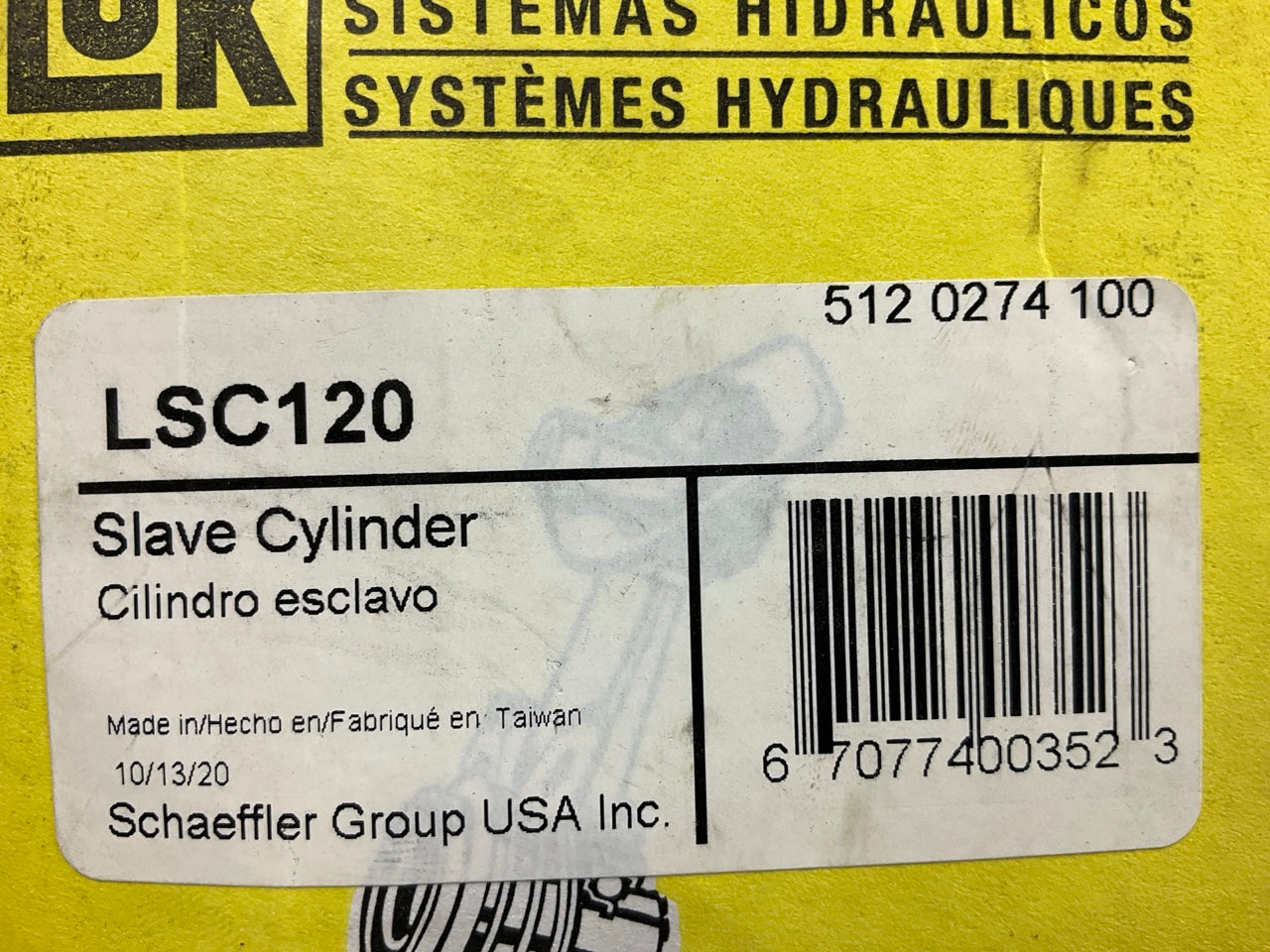 LUK LSC120 Clutch Slave Cylinder