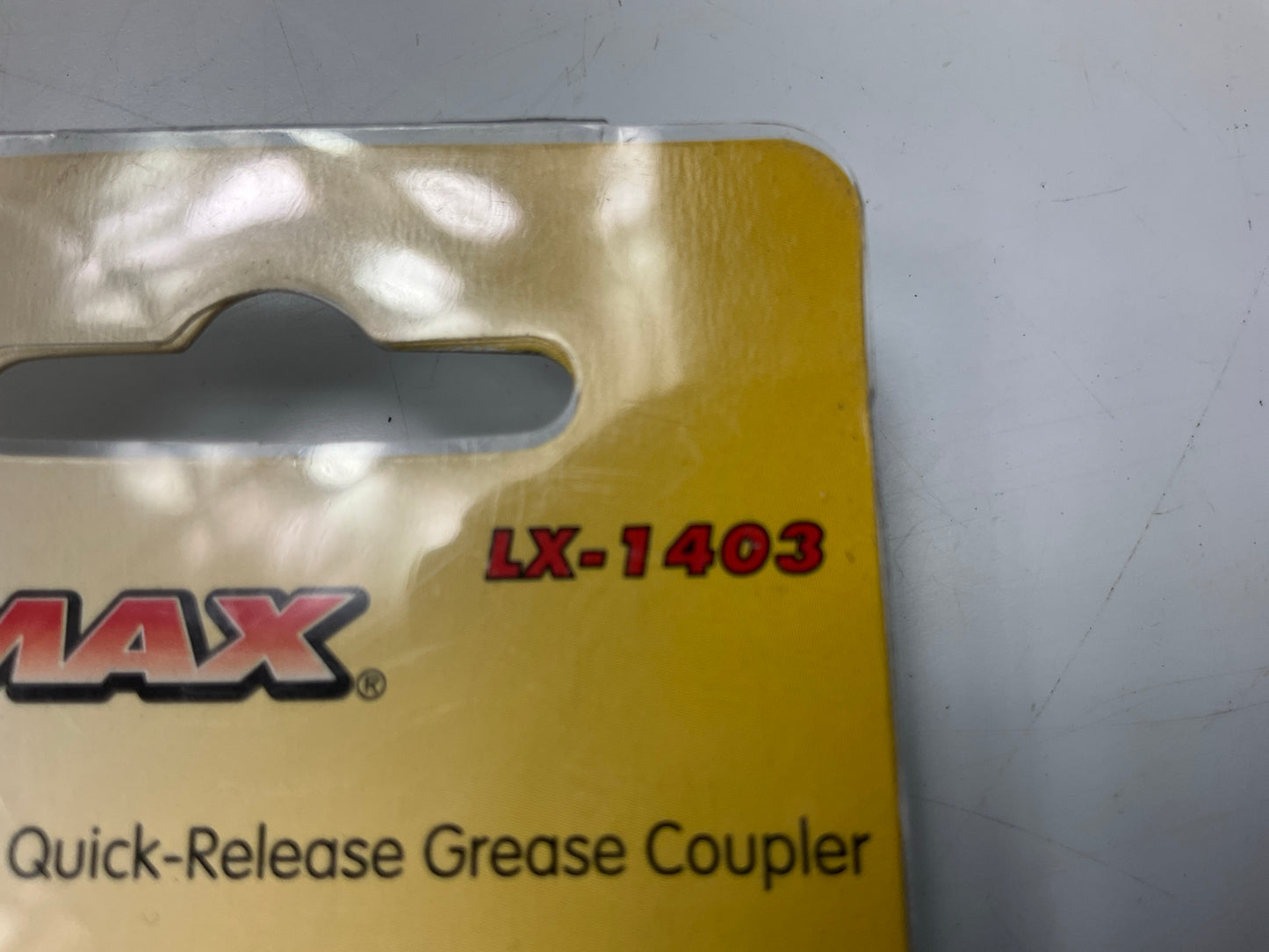 LuMax LX-1403 Heavy Duty Quick-Release Grease Coupler 15,000 PSI 1/8'' NPT