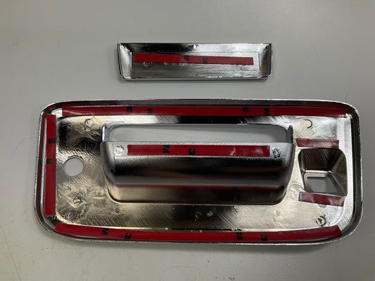 2007-2013 GMC Sierra Chevy Silverado Chrome Tailgate Handle Cover W/ Camera