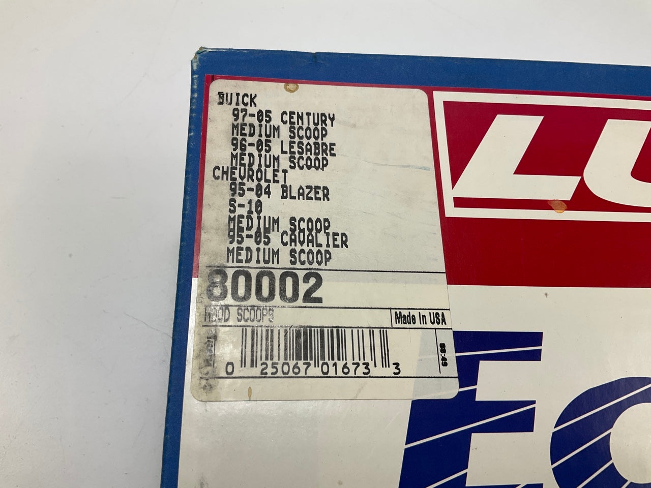 Lund 80002 Eclipse Medium Hood Scoops