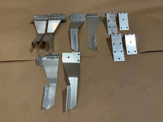 2015-2017 Silverado Sierra Double Cab Crew Cab Running Boards Mount Bracket Kit