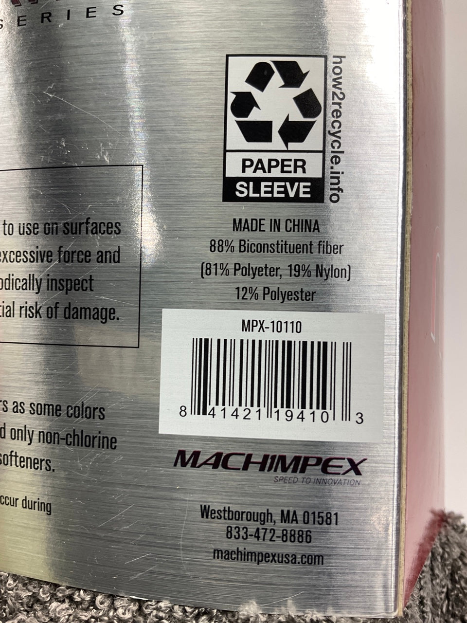 50 TOTAL Machimpex MPX-10110 Platinum Series MICROFIBER XL DETAIL TOWELS 14x16''