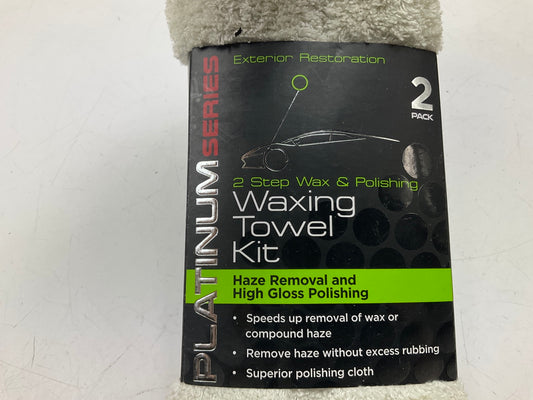 Machimpex R-394129 Wax & Polish Towels, 2-pack, 15''x23''