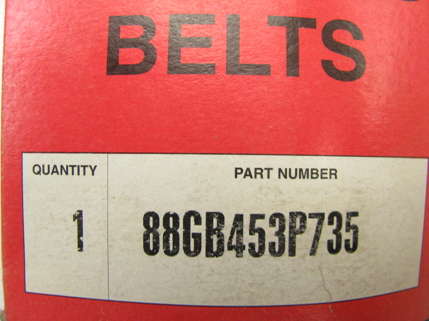 OEM - Mack 88GB453P735 Serpentine Belt - 0.84'' X 74.00'' - 6 Rib