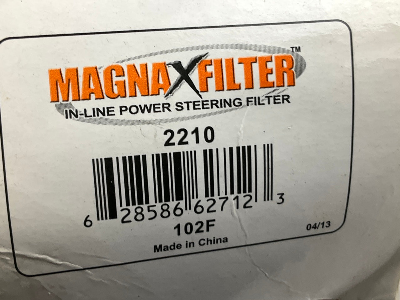 Magna Filter 2210 3/8'' 102F X In-Line Magnetic Power Steering Fluid Filter