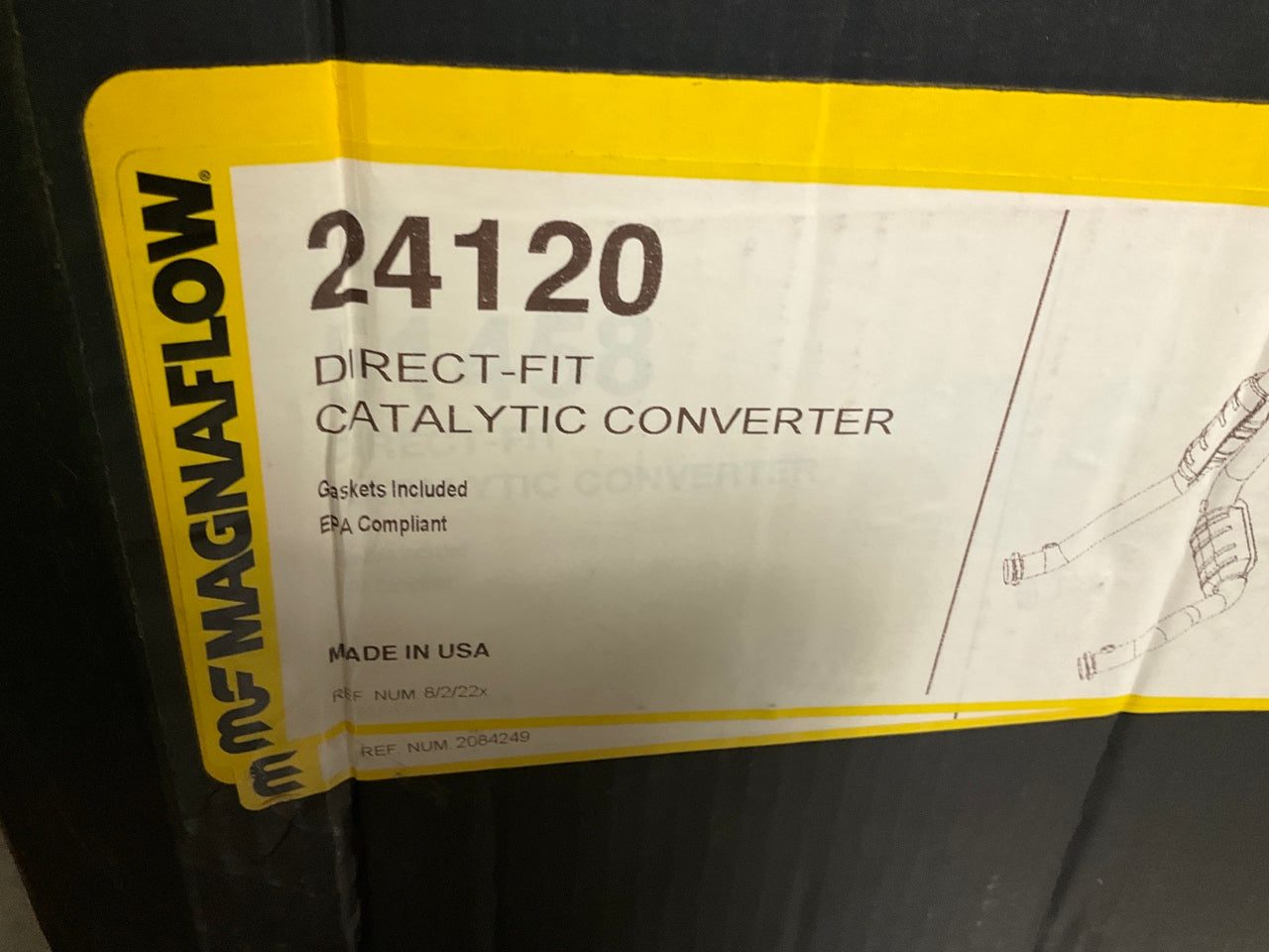 Magnaflow 24120 DirectFit FRONT Catalytic Converter 04-06 Ranger 3.0 Mazda B3000