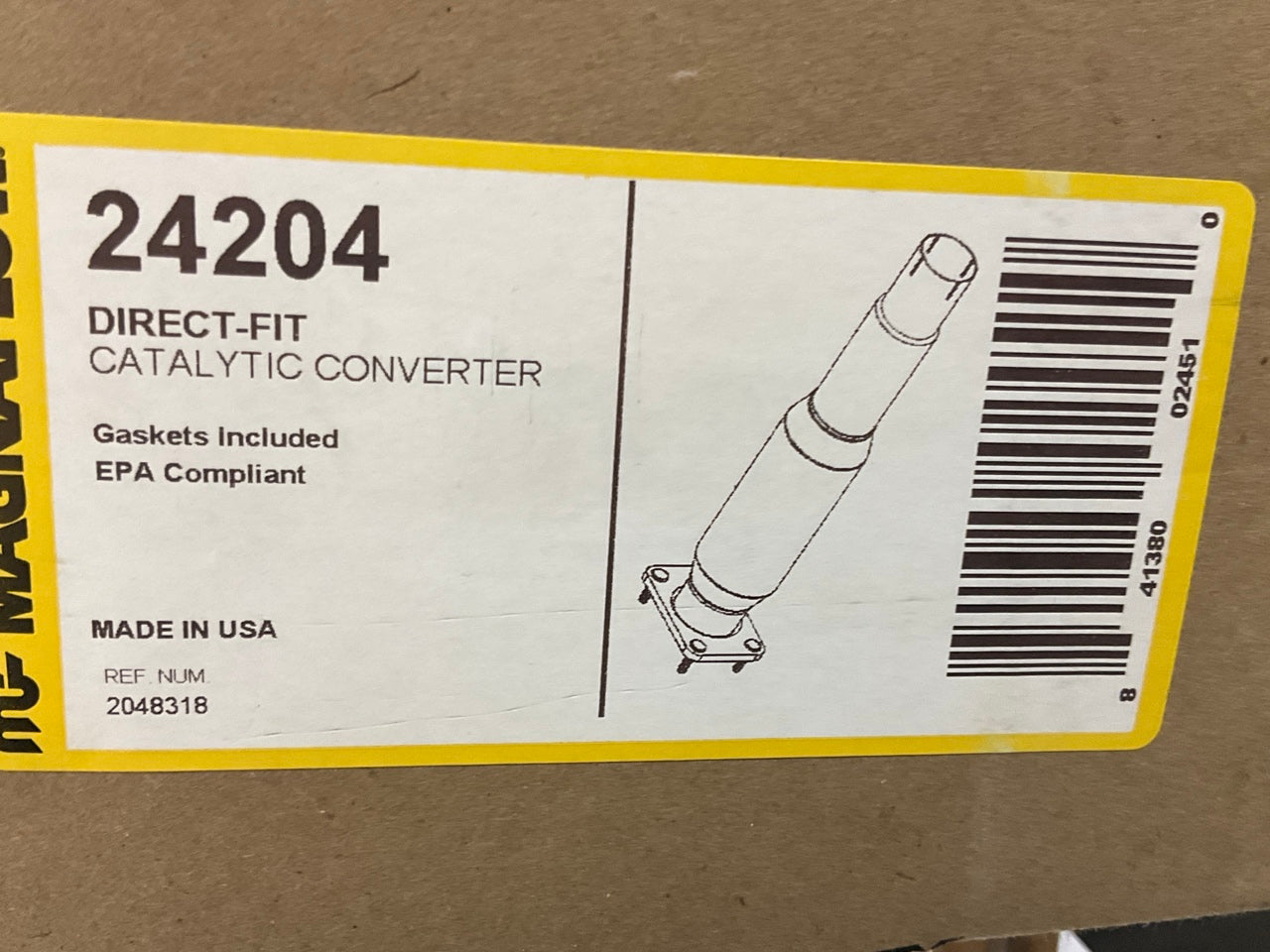 Magnaflow 24204 Direct Fit REAR Catalytic Converter - 00-05 LeSabre, Park Avenue