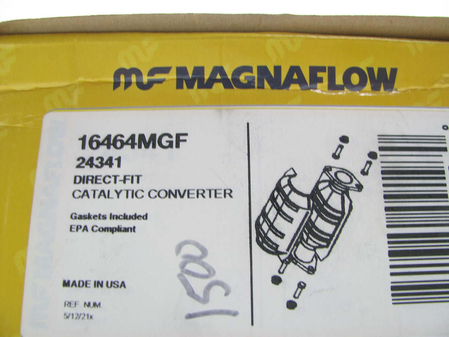 Magnaflow 24341 Direct Fit REAR Catalytic Converter For 2005-2008 Tucson 2.0L
