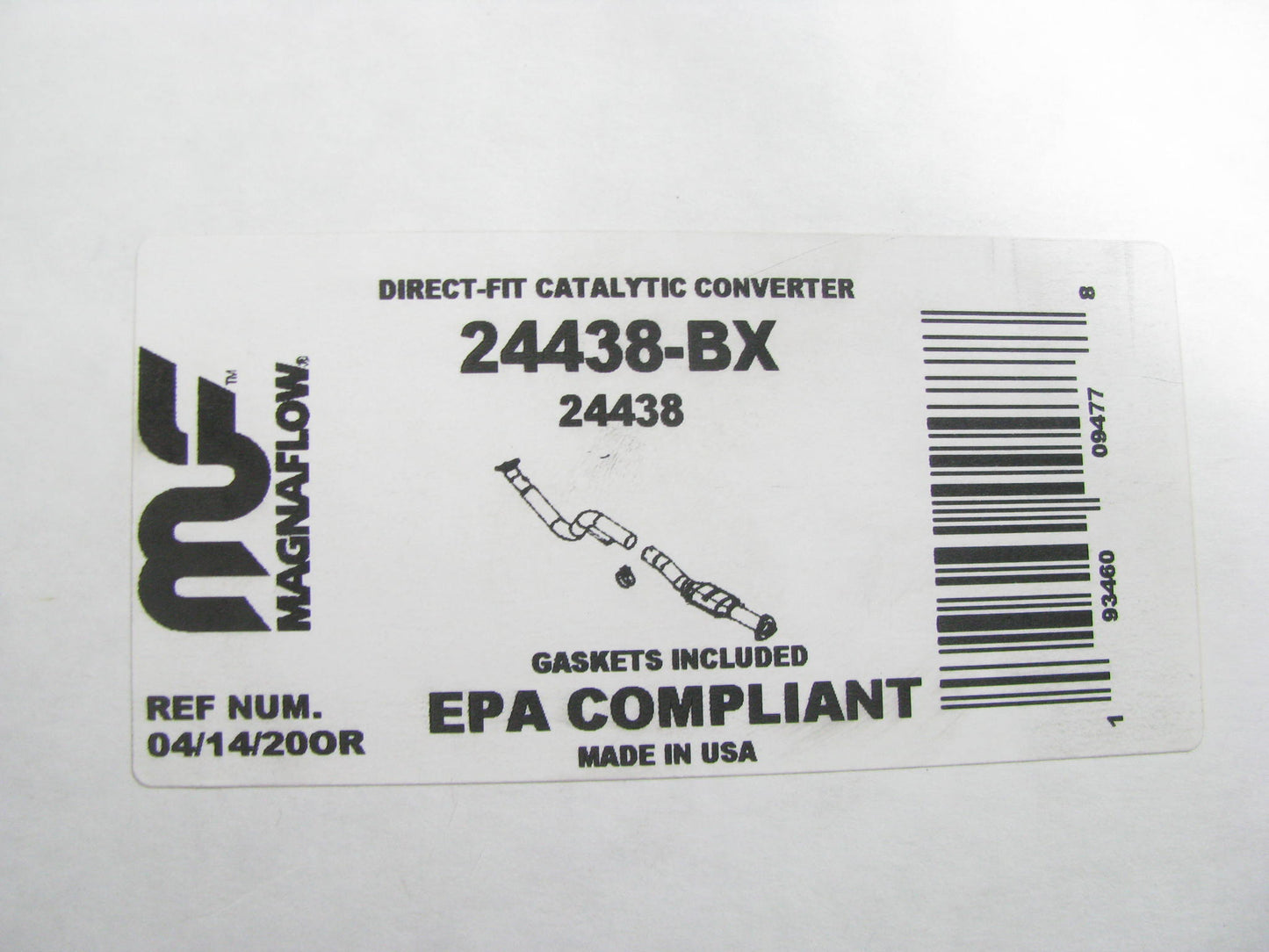 Magnaflow 24438 Direct-Fit RIGHT Catalytic Converter 03-05 Express 2500 3500 Gas
