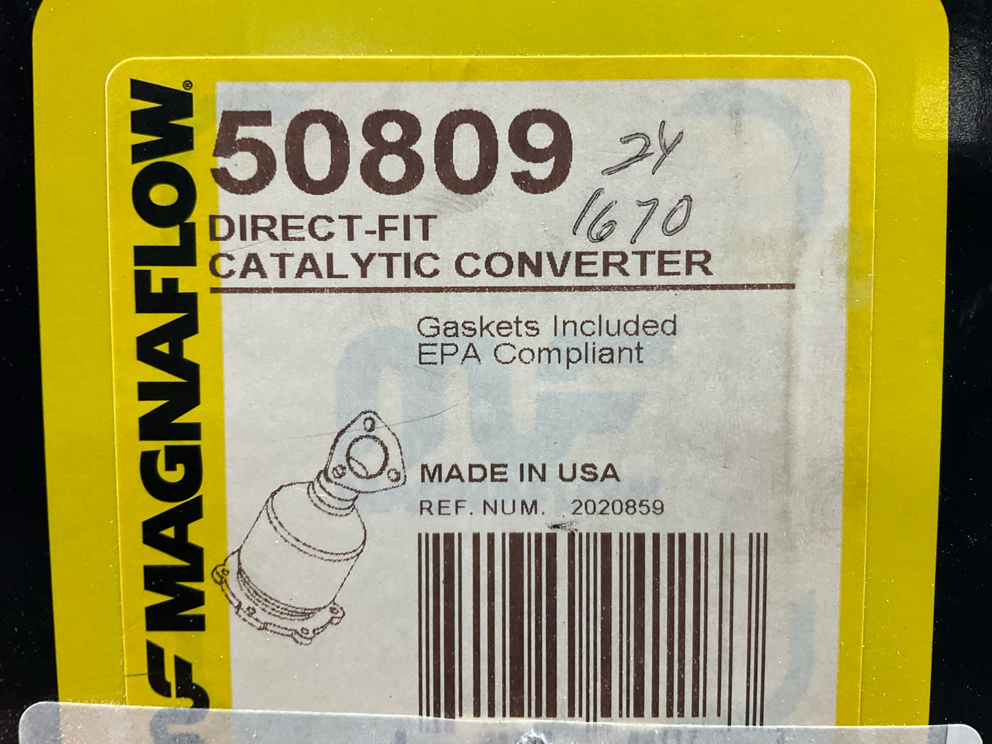 Magnaflow 50809 FRONT Direct Fit EPA Compliant Catalytic Converter 04-05 Maxima
