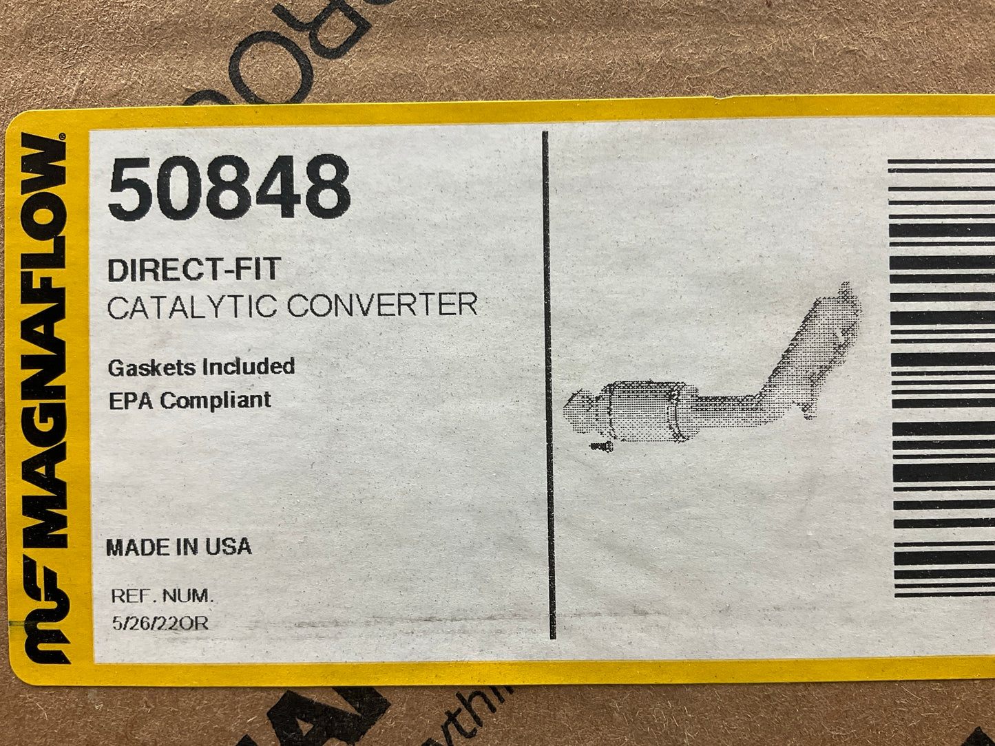 Magnaflow 50848 Left Direct Fit EPA Compliant Catalytic Converter & Manifold