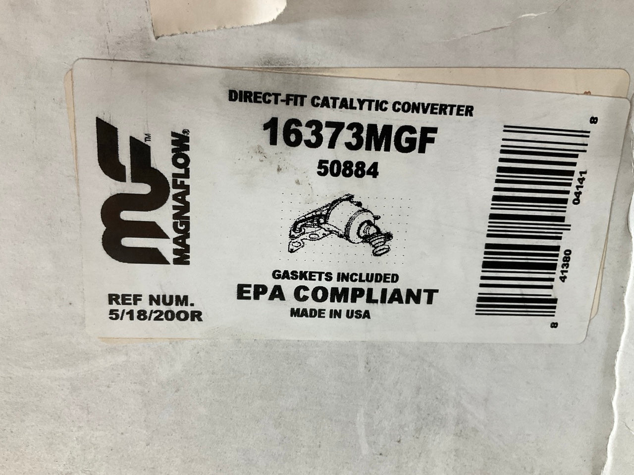 Magnaflow 50884 Direct Fit EPA Catalytic Converter & Manifold - 01-05 Civic 1.7L