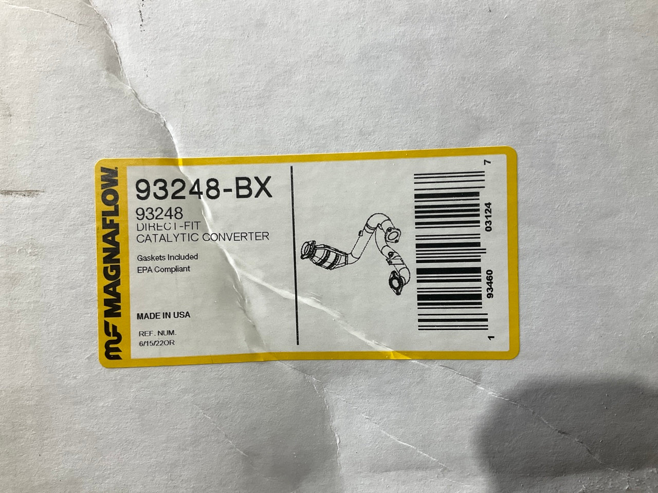 Magnaflow 93248 Direct-Fit CENTER Catalytic Converter 00-03 Taurus DOHC DURATEC