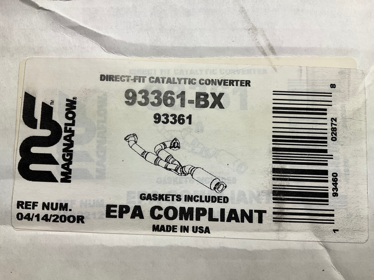 Magnaflow 93361 Direct Fit EPA Compliant Catalytic Converter For 02-05 Altima V6