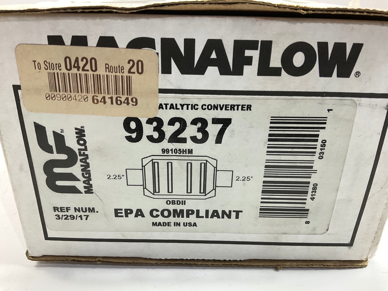 Magnaflow 99105HM Universal EPA Compliant Catalytic Converter