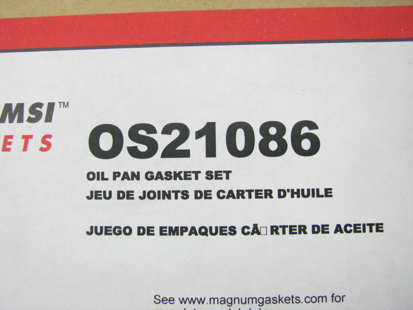 Magnum OS21086 Engine Oil Pan Gasket For 1998-2010 VW Audi 1.8L 2.0L