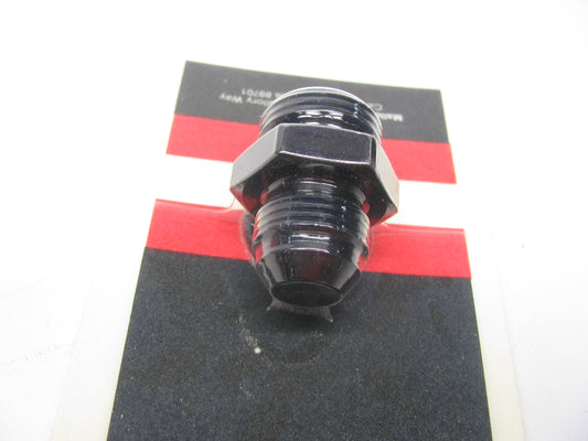 (x10) 10AN TO 8AN Fuel Line Fitting Port Adapter Mallory 31008 Black Aluminum