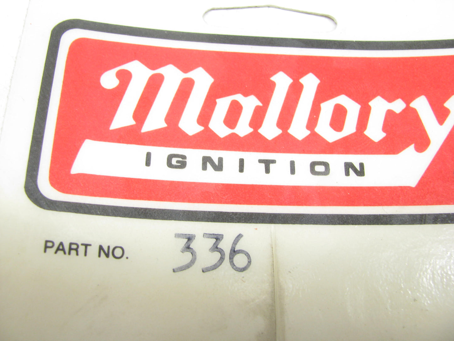 Mallory ROTOR/SHUTTER WHEEL For 83 Series Distributor With Stack Cap 336