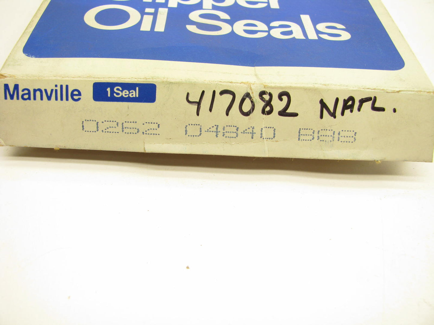 Manville 0262-04840 Oil Seal - 4.003'' OD X 2.625'' ID X 0.375'' Wide