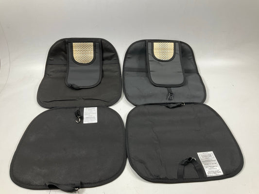 (2) Masque 10288 Bamboo Jo Austin Black Seat Cushions
