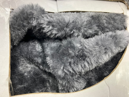 (2) Masque 63814 GRAY Genuine Sheepskin Seat Covers
