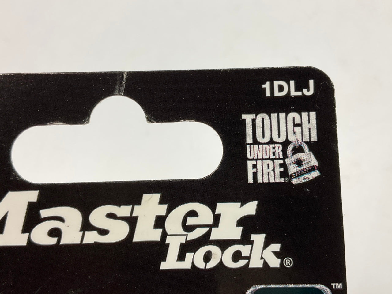 Master Lock 1DLJ Laminated Steel Long Shackle 2.5'' Padlock- 2 Keys