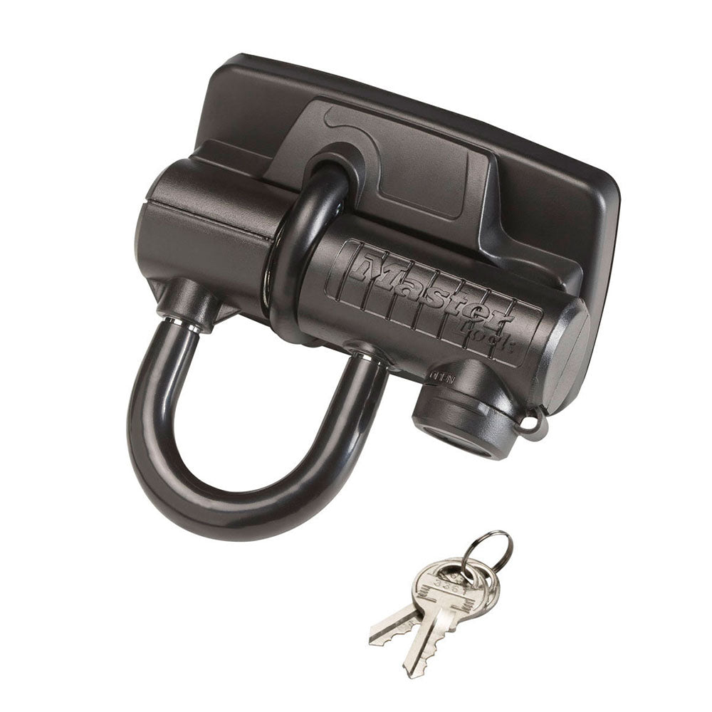 Master Lock 8287DAT Steel Truck Bed U-Lock - A Lock For Locking Tools / Cargo