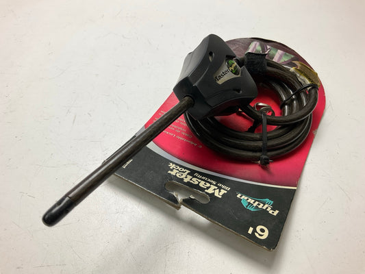 Master Lock 8418D Python Bike Cable Lock - Adjustable Keyed 6' Long Black
